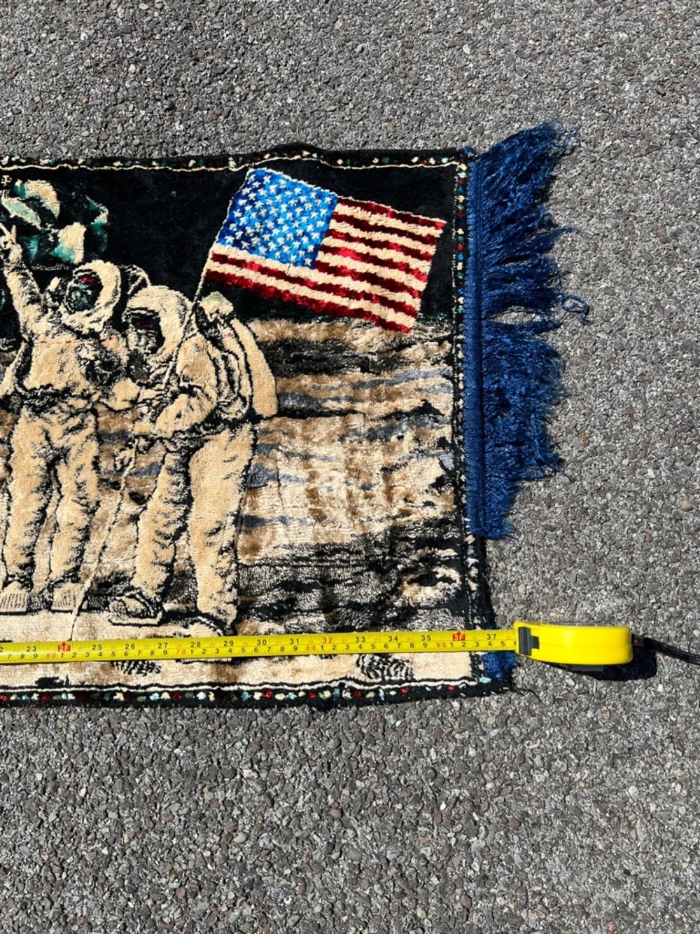 Astronaut Moon Landing Tapestry